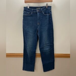 EUC Lee High Rise Relaxed Fit Straight Leg Jeans Size 6